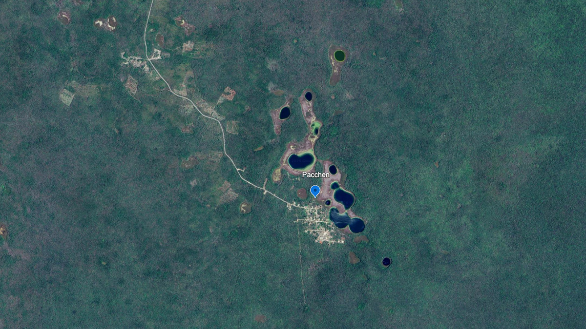 aerial view of Pacchen