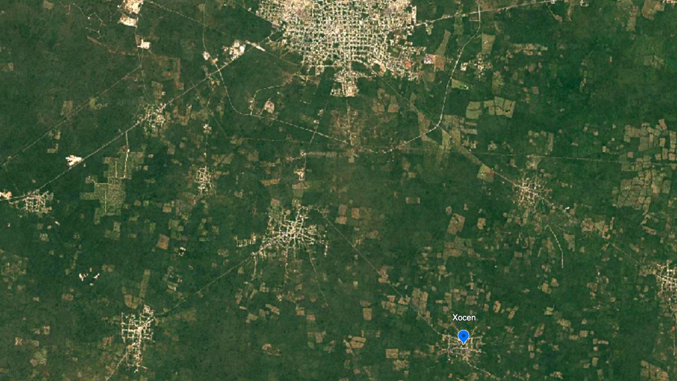 aerial view of Xocen
