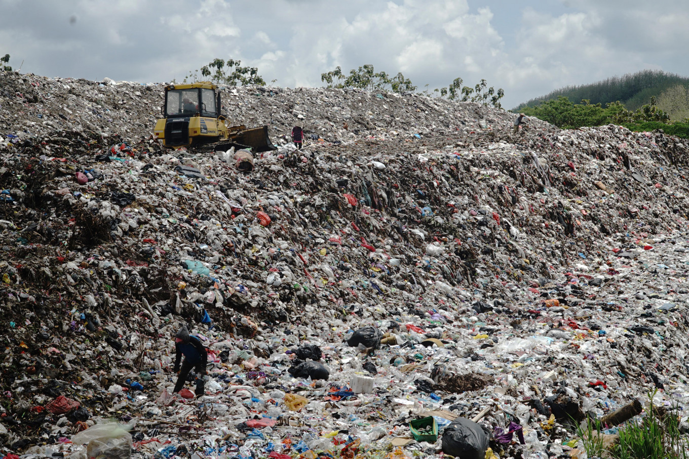 Landfill in Bali