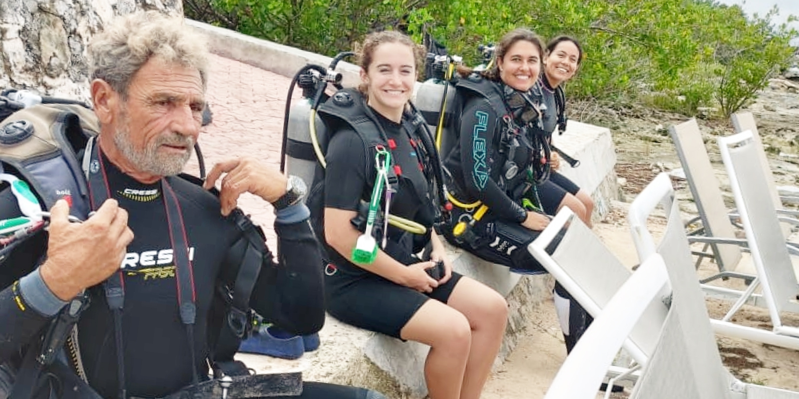 Cozumel Coral Reef Restoration Program team